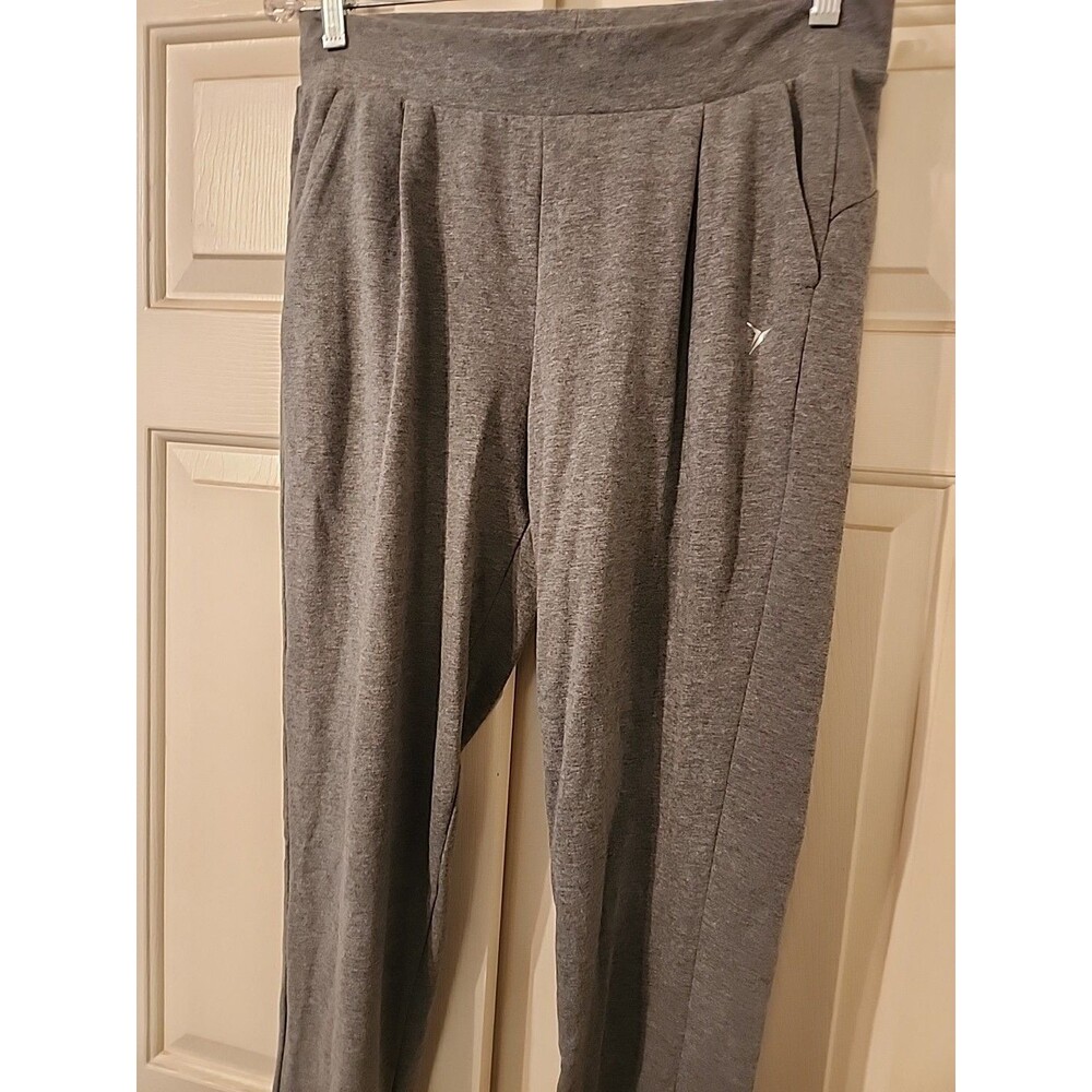 Old Navy Go-Dry Gray Lounge Pants Women's Size M Activewear Workout Jogger - Picture 2 of 6